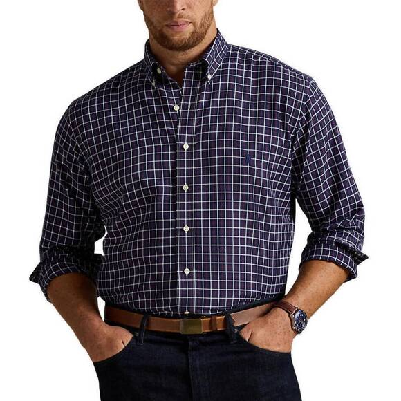 NEW POLO RALPH LAUREN classic fit performance oxford shirt in chattanooga